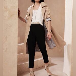 Banana Republic Black Cropped Women's Pants